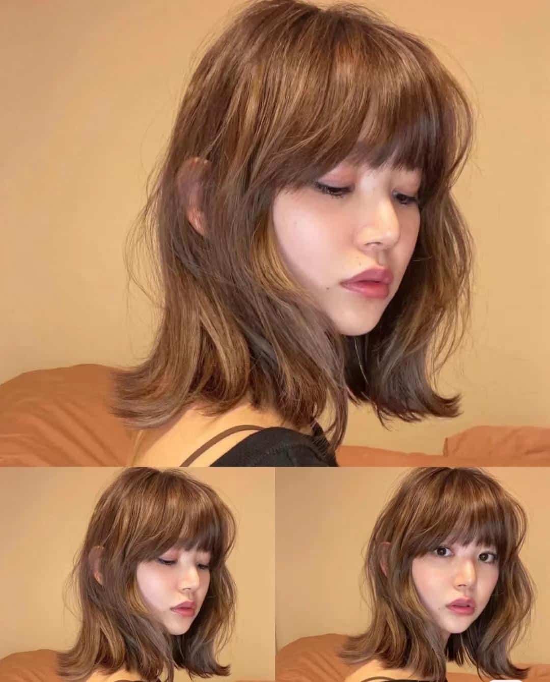 韩系短发发型图片女减龄2022锁骨发(秋季流行减龄帅气圆脸显脸小)